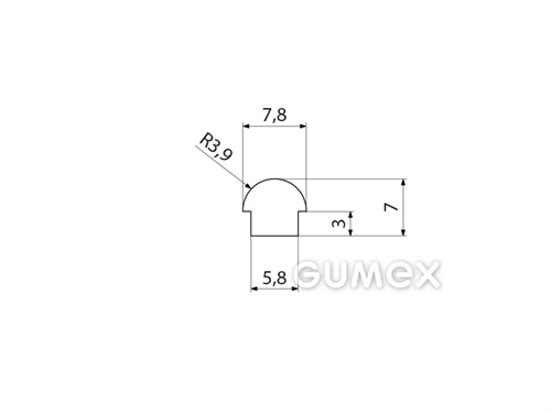 SILIKONPROFILE T-FORM